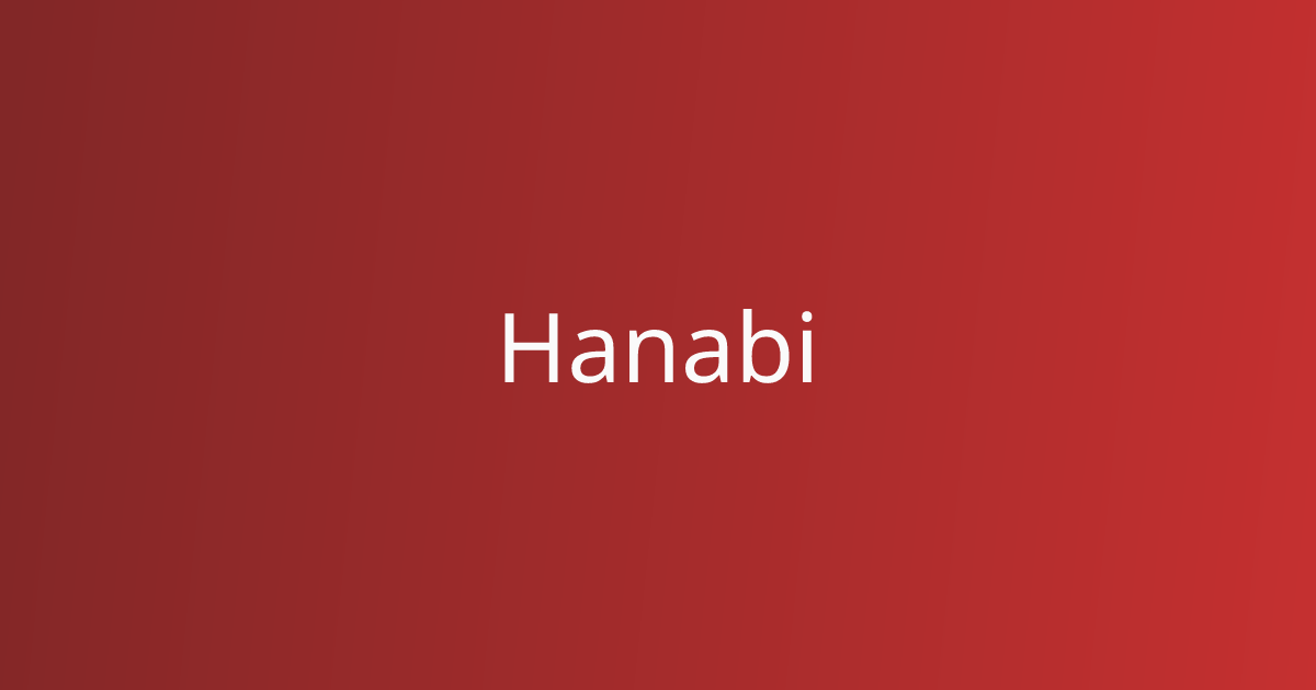Order Authentic Japanese Online | Hanabi - Pickup or Delivery